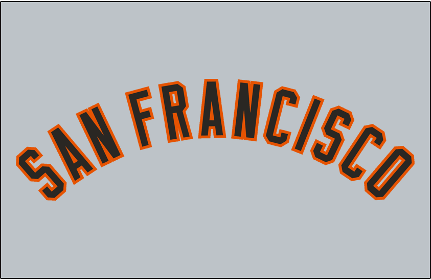 San Francisco Giants 1958-1972 Jersey Logo t shirts DIY iron ons v2